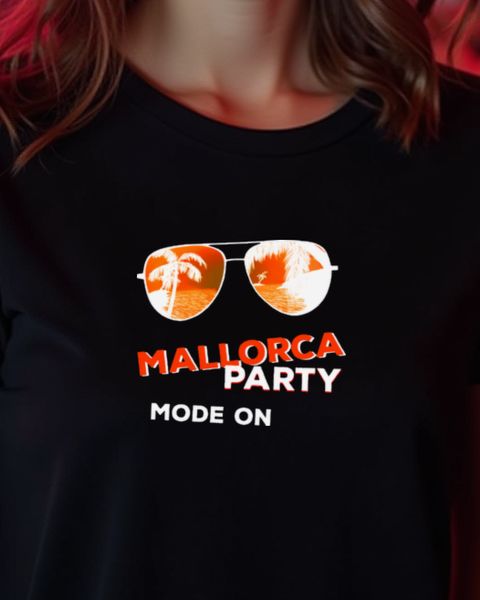 Mallorca Party Mode On - Funny Majorca Vacation Tee
