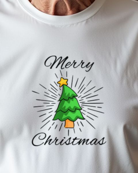 Merry Christmas - Schlichtes Frohe Weihnachten Motiv