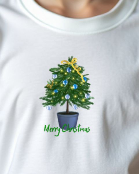 Merry Christmas Tannenbaum - Süßer Weihnachtsbaum Gruß