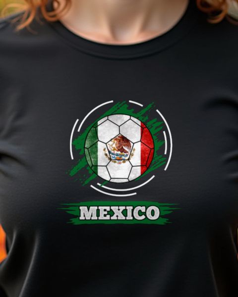 Mexiko Fan Motiv mit Flagge - Geschenk für Patrioten