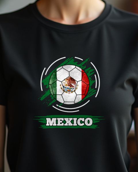 Mexiko Fan Motiv mit Flagge - Geschenk für Patrioten