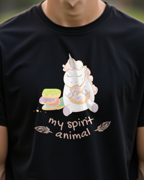 My Spirit Unicorn - Lustiges Einhorn Motiv
