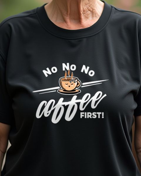 No No No Coffee Shirt - Funny for Office and Home Office