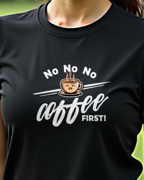 No No No - Funny Coffee Design for Grumpy Mornings