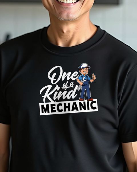 One of a Kind Mechanic - Einzigartiger Mechaniker Shirt