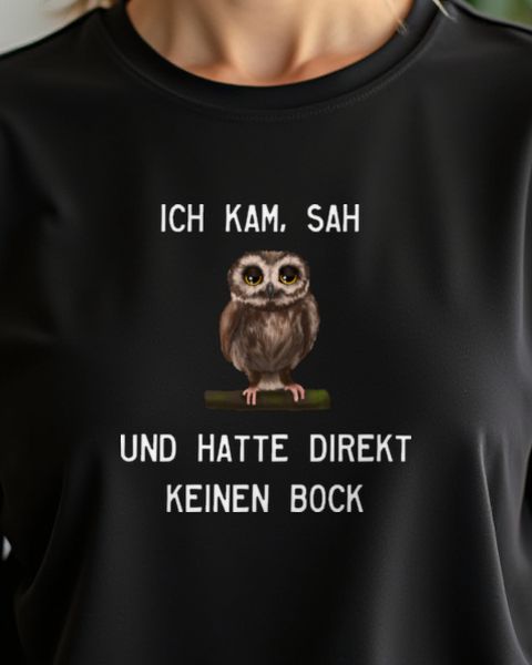 Owl Kam, sah und hatte keinen Bock mehr - German Funny