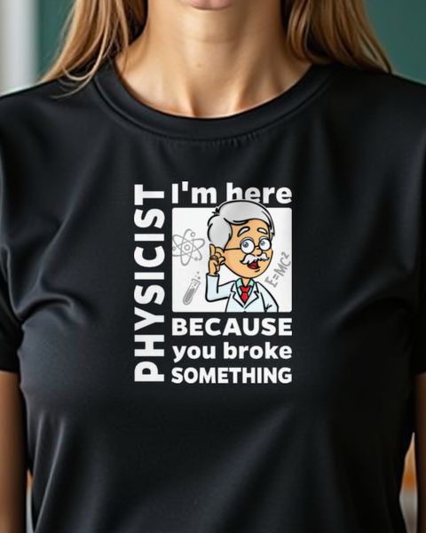 Physicist - I’m Here - Lustiges Physiker Geschenk