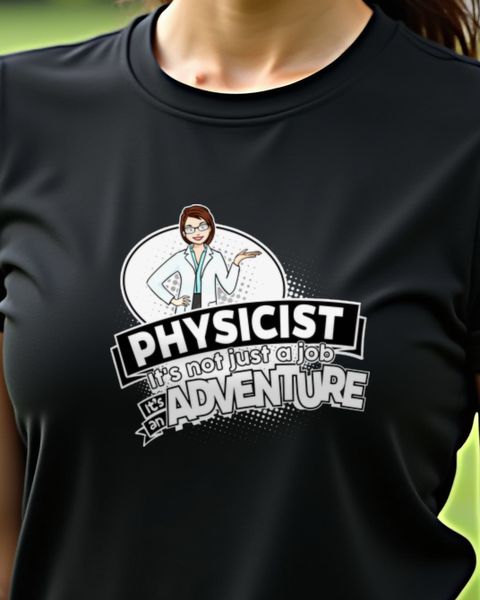 Physicist Not a Job but an Adventure - Gift for Women