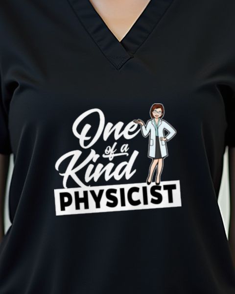 Female Physicist One of a Kind - Einzigartige Physikerin