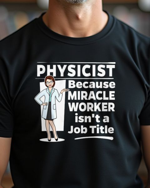 Female Physicist Miracle Worker - Geschenk Physikerin