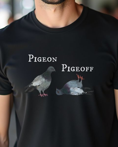 Pigeon Pigeoff - Funny Pigeon On Off Pun Gift
