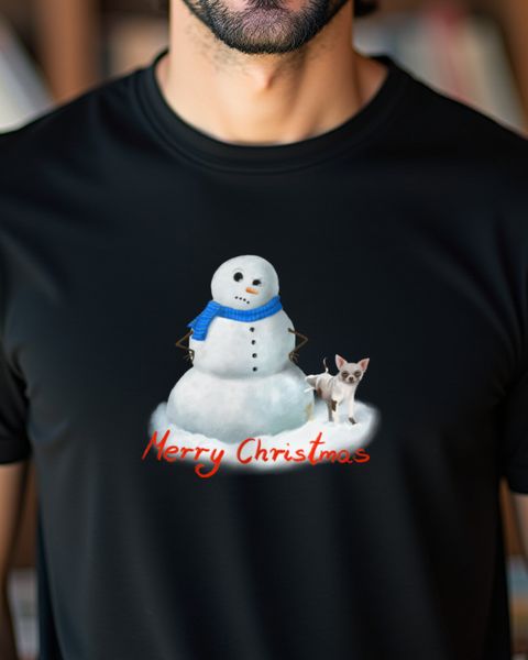 Genervter Schneemann - Merry Christmas - Lustig Weihnachten