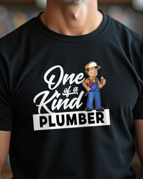 Plumber - One of a Kind - Klempner Geschenk Shirt