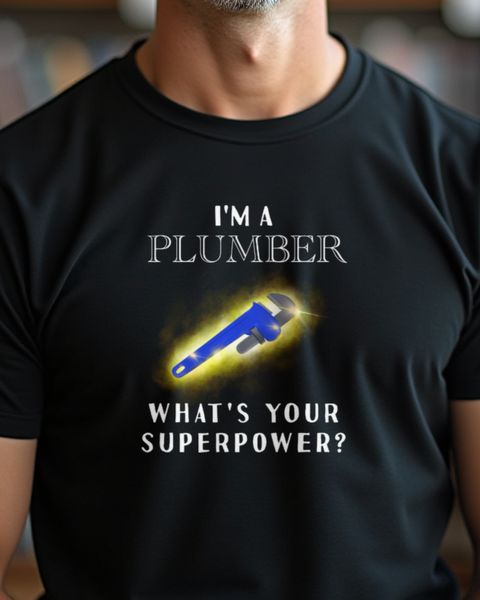 Plumber Superpower - Lustiges Klempner Geschenk