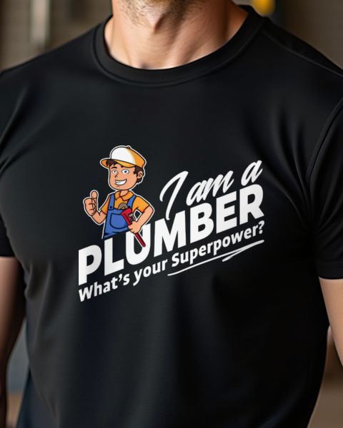 Plumber - What’s Your Superpower? - Klempner Geschenk