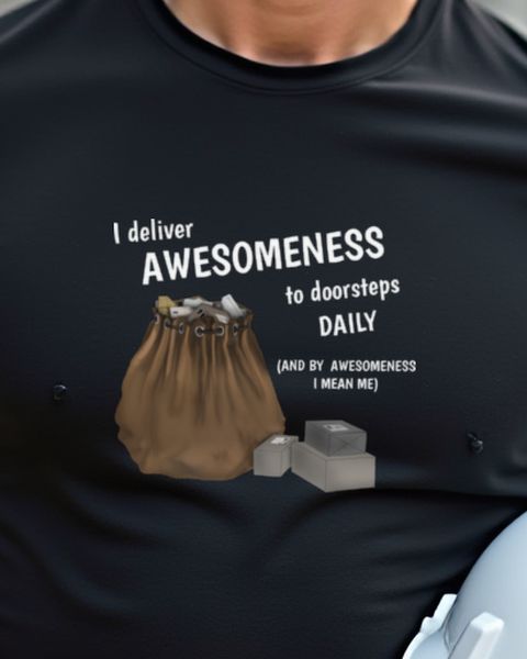 Paketbote Awesomeness - Geschenk für Paketzusteller
