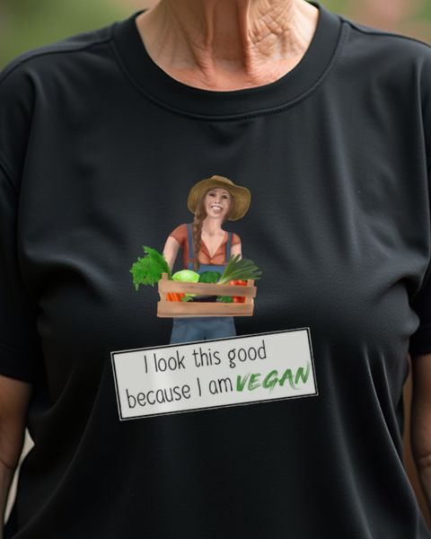 Pretty Vegan Girl - Cute Vegan Gift for Women and Girls