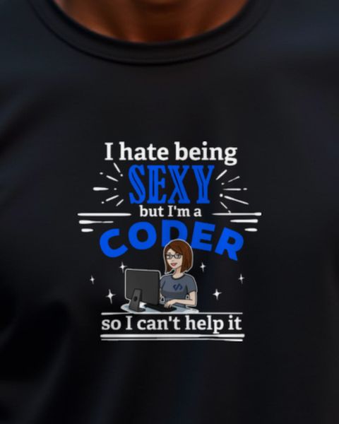 I Hate Being Hot Coder - Freche Programmiererin
