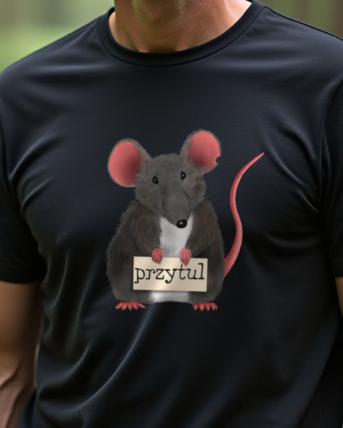 Przytul Mouse and Rat Hug - Cute Polish Hug Me Design