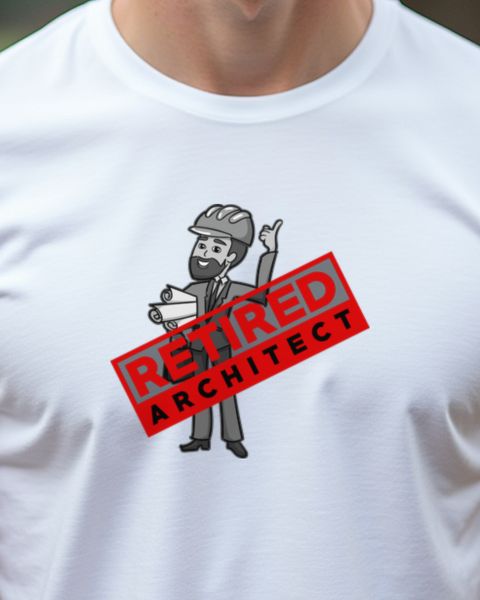 Retired Architect - Rente Geschenk für Architekten