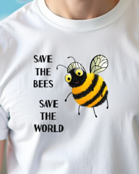 Save the Bees Save the World - Bee Nature Lover Design