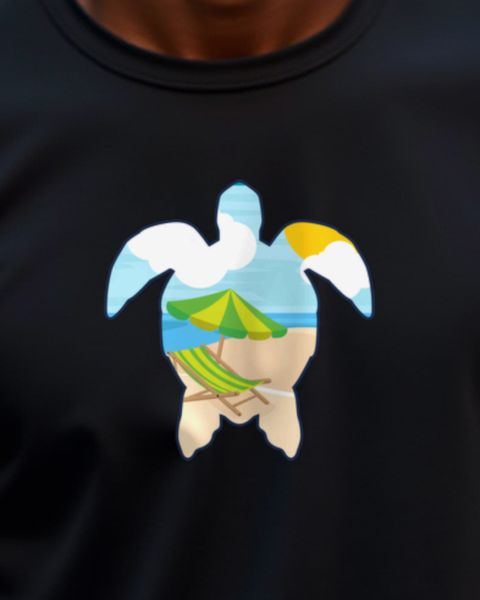 Summer Turtle - Relaxed Beach Vacation Design