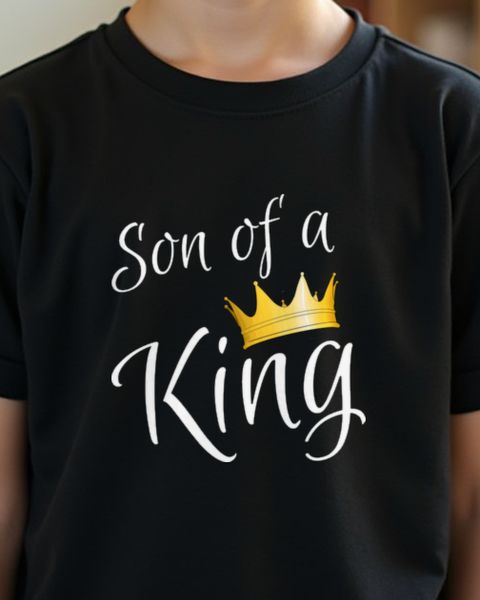 Son of a King - Papa Sohn Partnerlook Shirt Geschenk