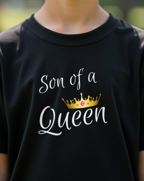 Son of a Queen - Mama Sohn Shirt Geschenk