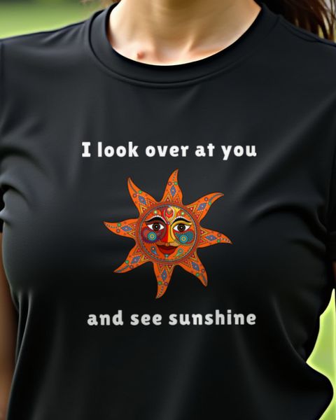 Sun Mandala I See Sunshine - Positive Summer Design
