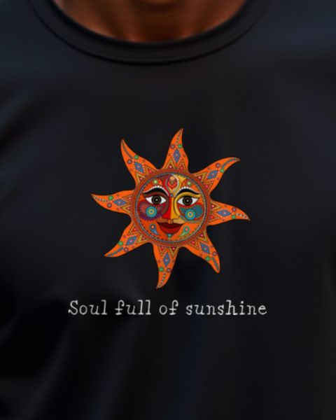 Sun Mandala Full of Sunshine - Happy Summer Vibes Tee