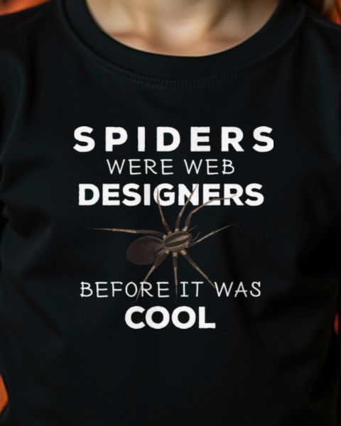Spinnen Webdesigner - Lustiges Halloween Motiv für IT