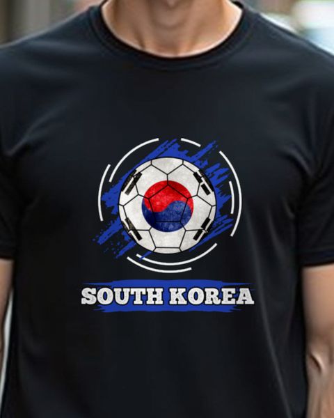 Südkoreanische Flagge - Stolzes Motiv für Südkorea-Fans