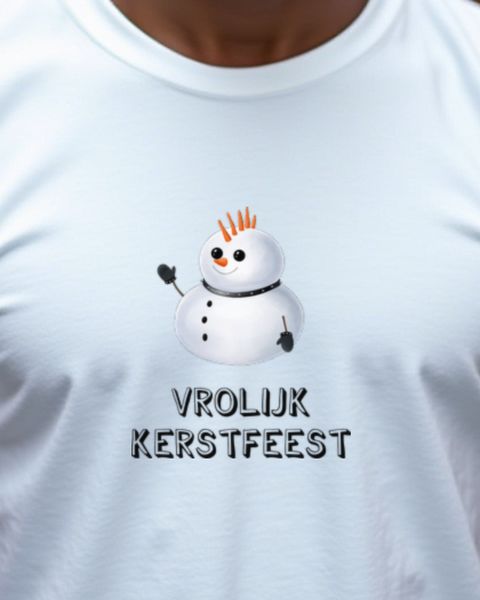 Süßer Gothic Schneemann Vrolijk Kerstfeest - Dark Xmas