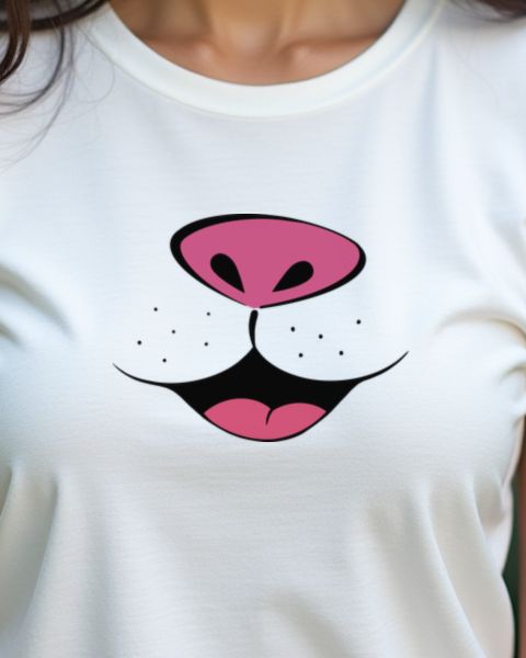 Niedlicher Mund - Süßes Lippen Motiv für Frauen