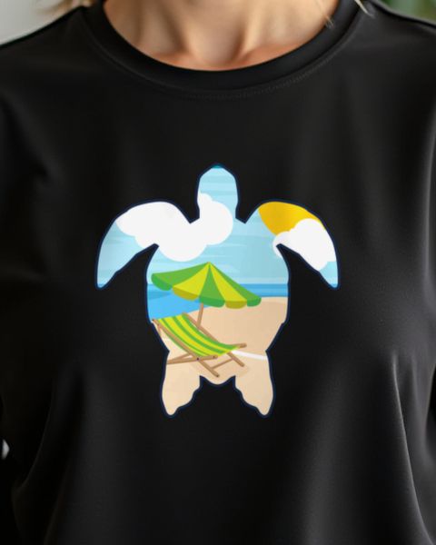 Summer Turtle - Relaxed Beach Vacation Design