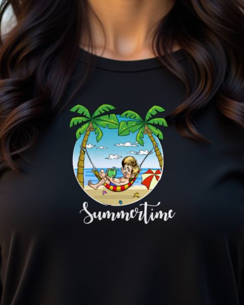 Enjoying Summer - Summer Vibes Tee for Sunny Days