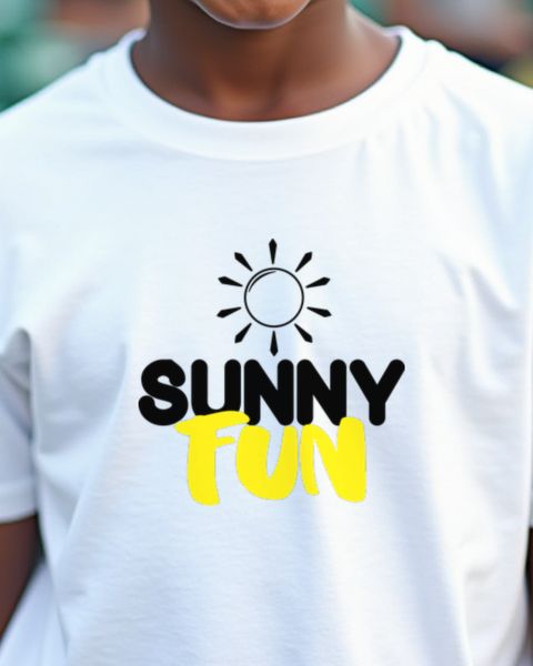 Sunny Fun - Happy Summer Shirt for Vacation Days