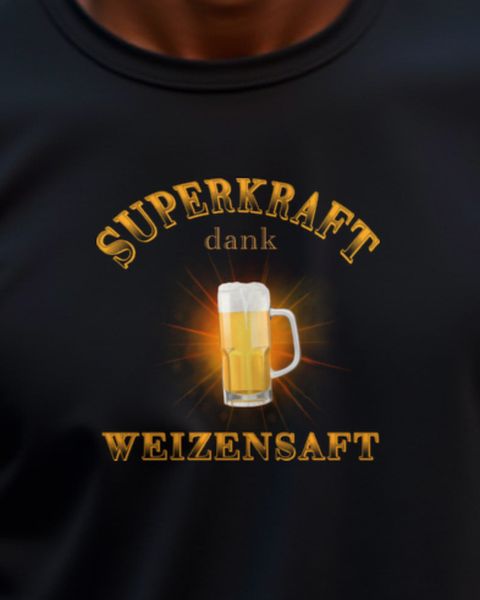 Superpower from Wheat Beer - Funny German Beer Rhyme