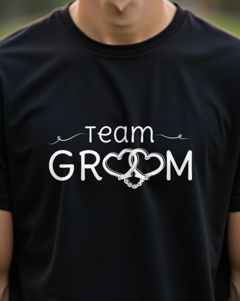 Team Groom - JGA Shirt für Bräutigam und Trauzeugen