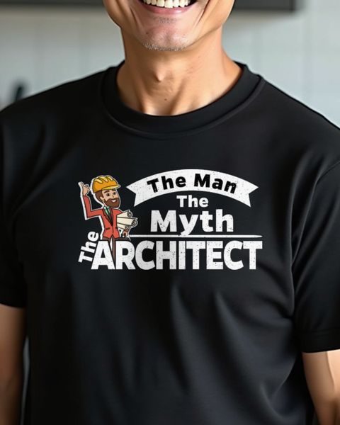 The Man, The Myth, The Architect - Architekt Geschenk