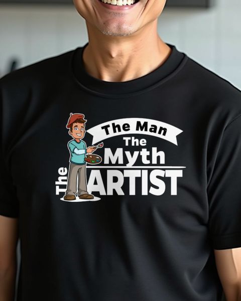 The Man, The Myth, The Artist - Künstler Geschenk