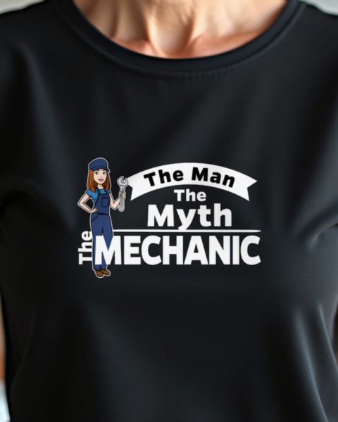 The Woman The Myth Mechanic - Geschenk Mechanikerin