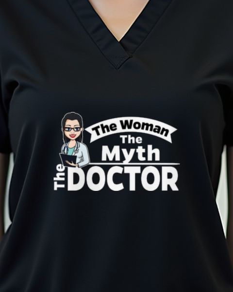 The Woman The Myth The Doctor - Geschenk für Ärztinnen