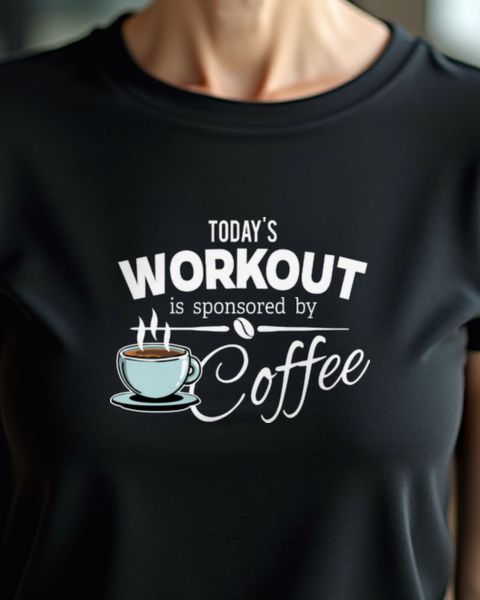 Today’s Workout - Funny Coffee Shirt for Non Gym Fans