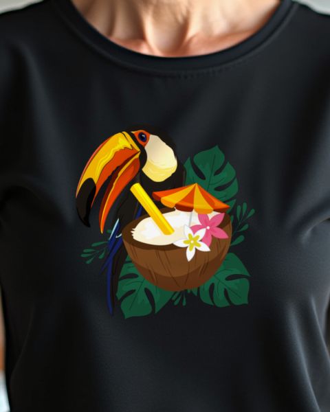 Toucan Summer - Tropical Bird Design for Summer Lovers