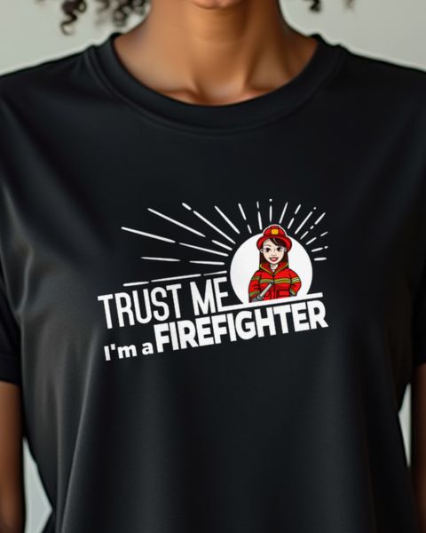 Trust me I’m a Firefighter - Feuerwehrfrau Lustiges Geschenk
