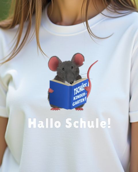 Tschüss Kindergarten Hallo Schule - German First Day School