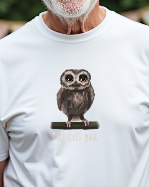 Eule Owl call you - Lustiger Spruch für Telefon Fans