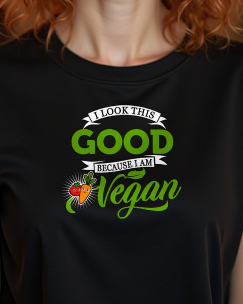 Because I am Vegan - Plant Based Spruch