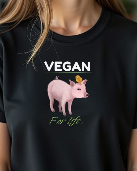 Vegan for Life - Plant Based Statement for Vegans